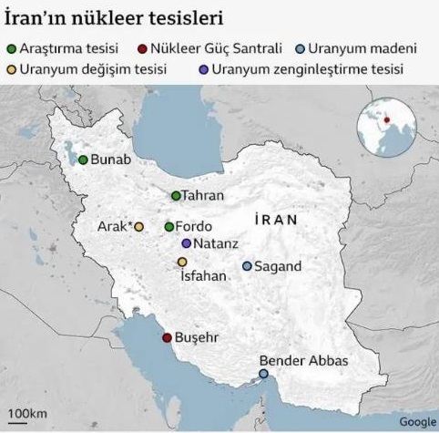 ABD İran'da nükleer tesisleri vurdu